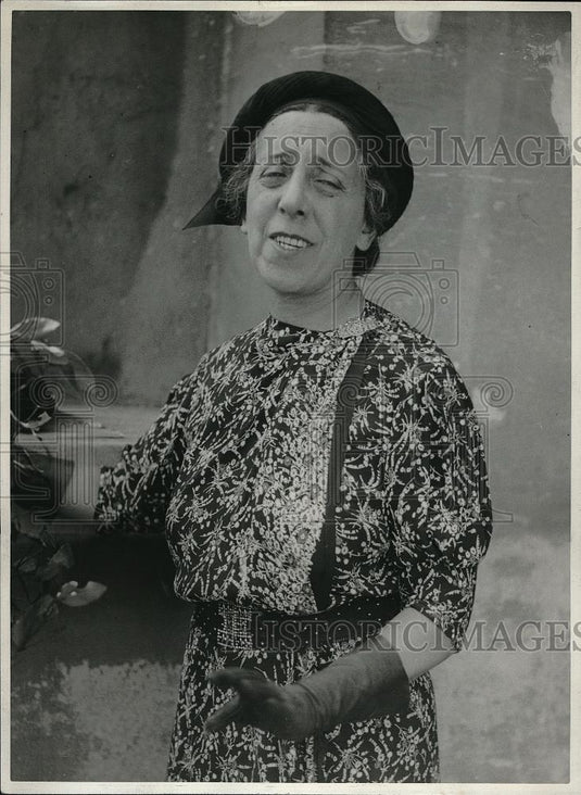 1937 Press Photo Mrs. Jean Sackheim New York Herald Tribune - Historic Images