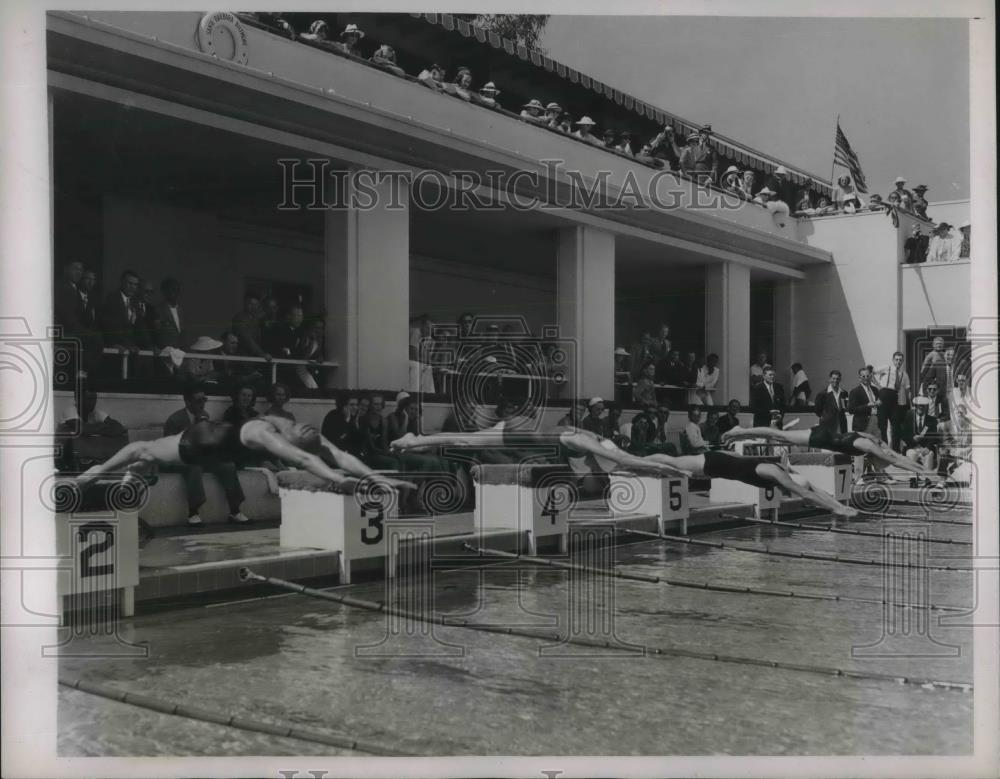 1938 Press Photo Katharine Rawls Thompson starred in the opening events of the - Historic Images