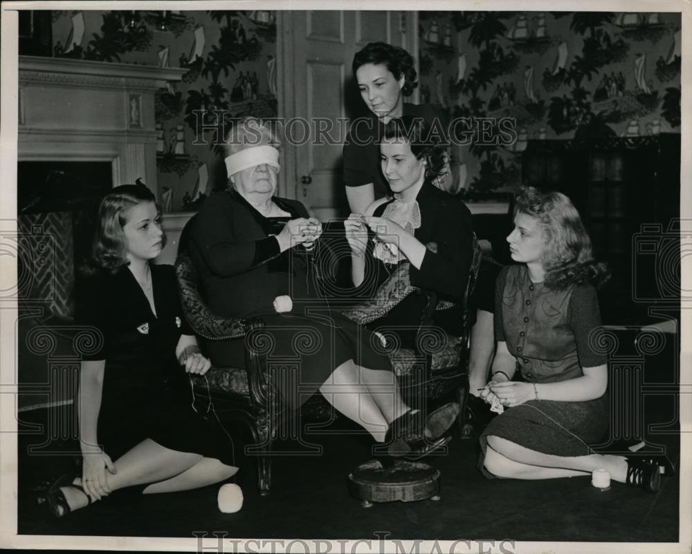 1938 Press Photo Benedict McCann, Jean Reynolds, Florence Carr, marian Dickinson - Historic Images