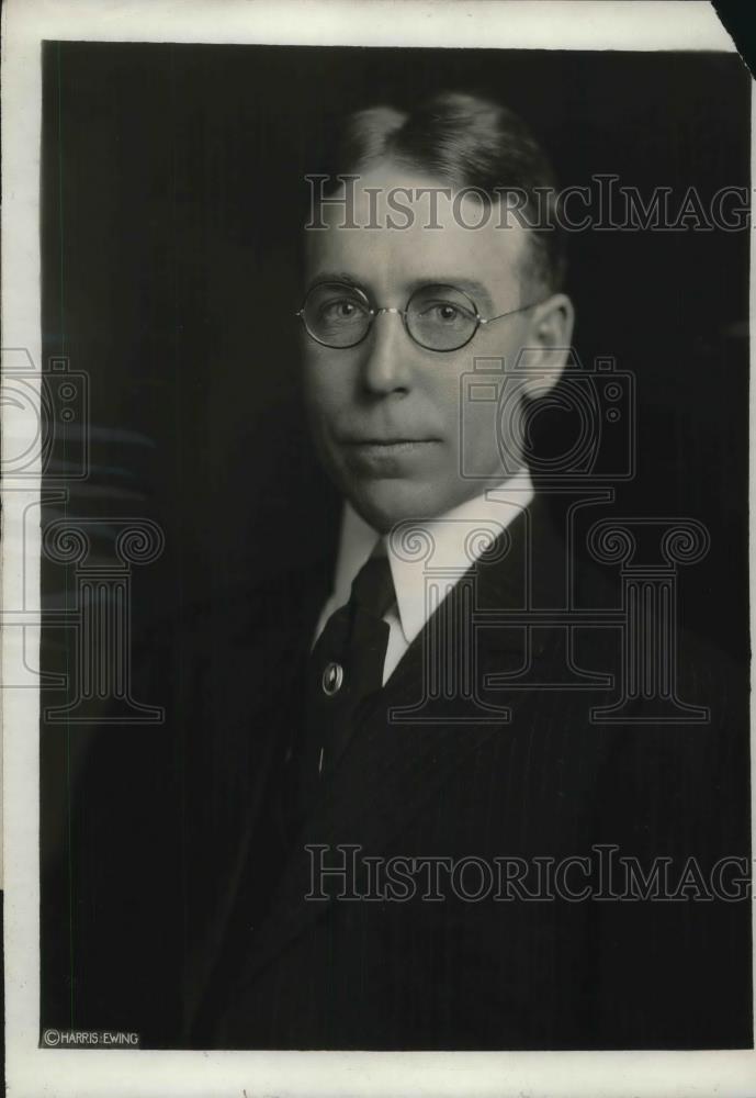 1921 Press Photo George Livingston, Specialist for Dept. of Agriculture - Historic Images