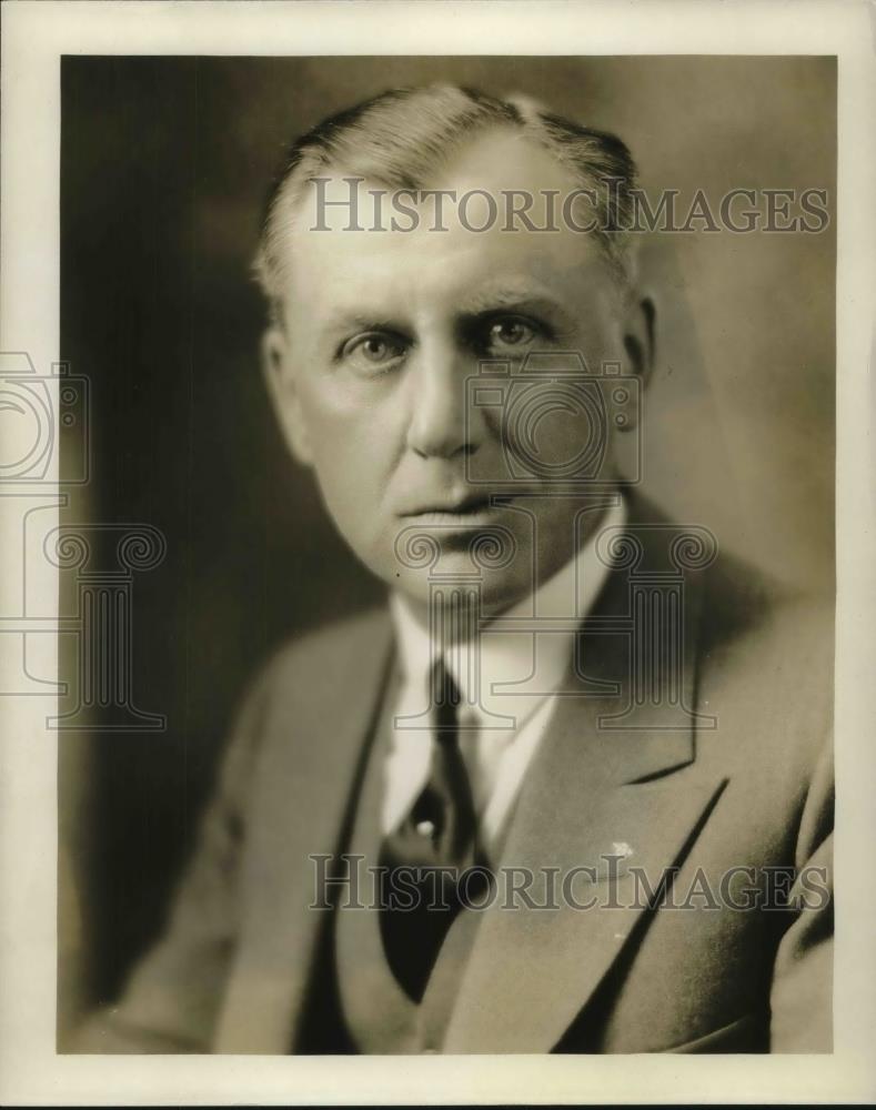 1927 Press Photo Floyd A. Allen, Asst. to President of General Motors Corp. - Historic Images