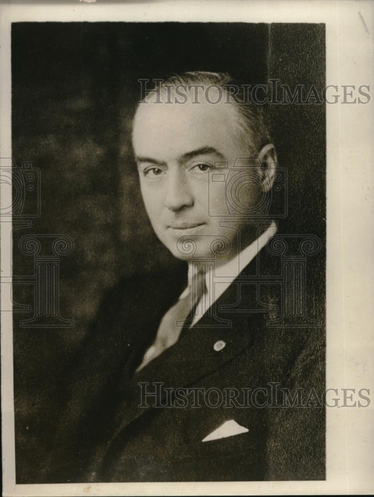 1929 Press Photo C. herick Hammond American Insitute of Architects - Historic Images
