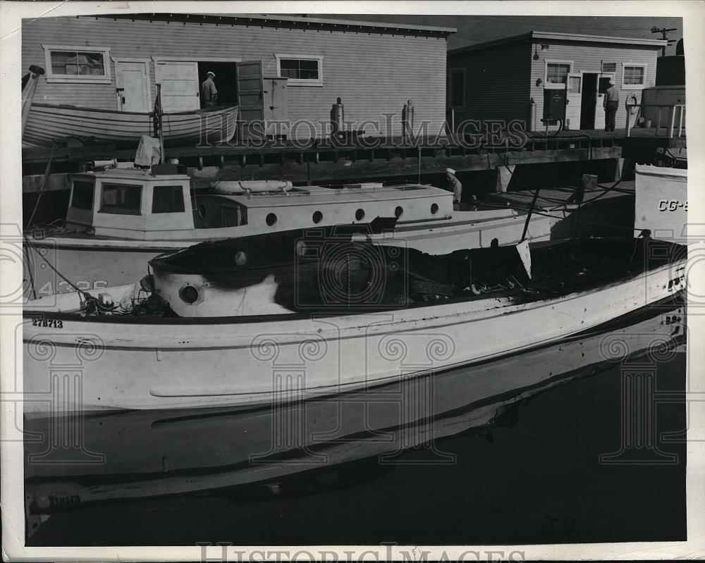 1937 Press Photo Catalina Island Yacht San Pedro Boating - Historic Images