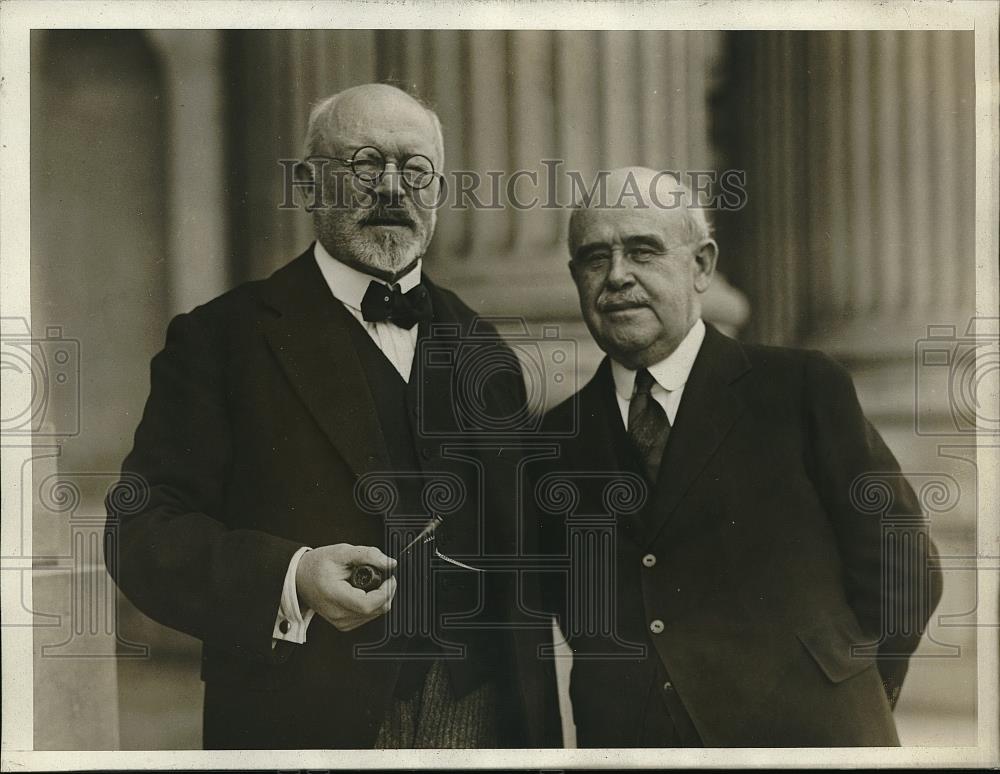 1925 Press Photo Baron Theodore Adelsward Senator From Sweden - Historic Images