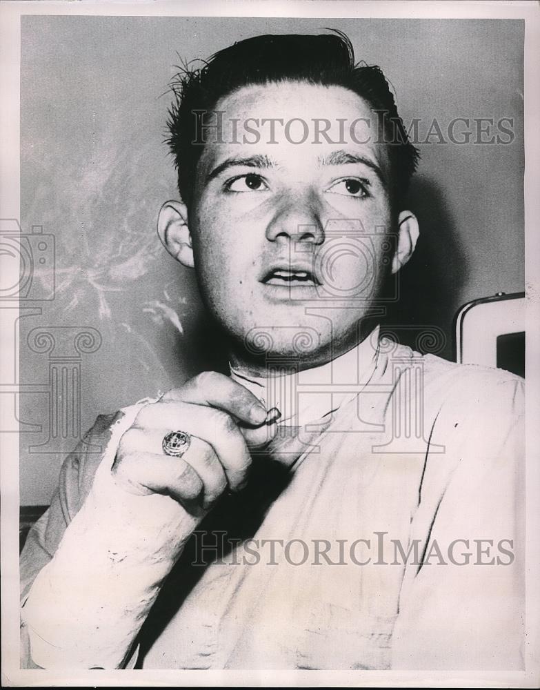 1953 Press Photo Thomas H Wadill Navy Hospital Fort Worth Texas - Historic Images