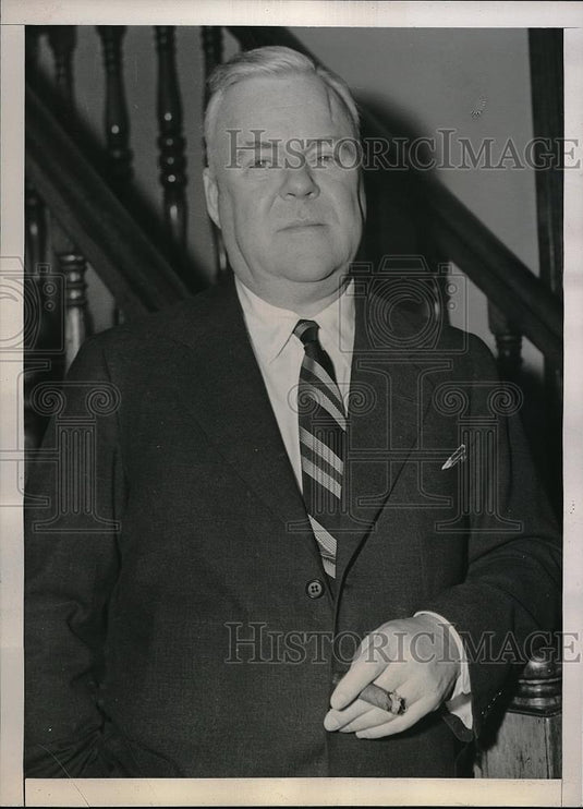 1939 Press Photo Charles R Shipley Vanamaker's Department Store CEO - Historic Images