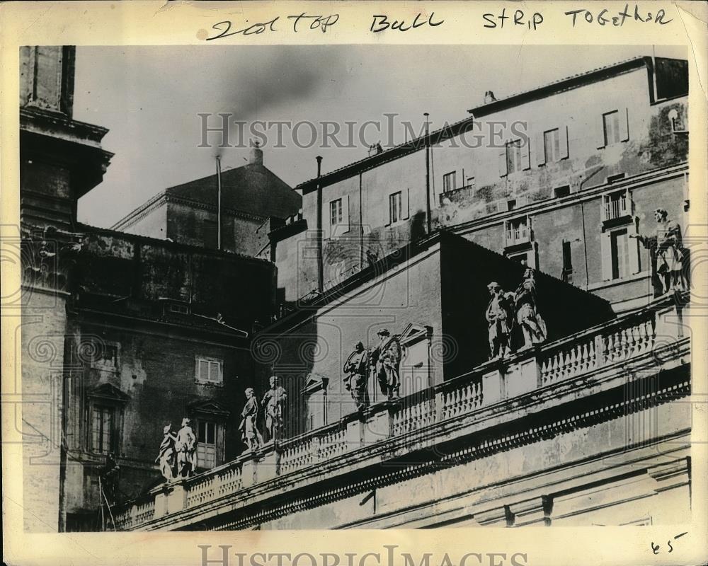 1939 Press Photo Vatican City Catholic Chapel Sistine - neb57434 - Historic Images