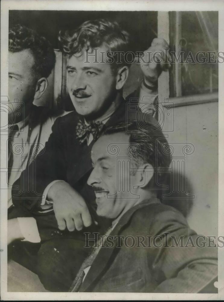 1929 Press Photo C. Earl Steele, Russell Mossman, Pilots of "We Will" Endurance - Historic Images