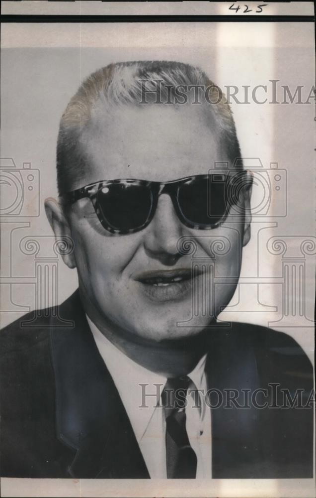 1961 Press Photo Thomas Hasbrook, former member of Indiana Legislature - Historic Images