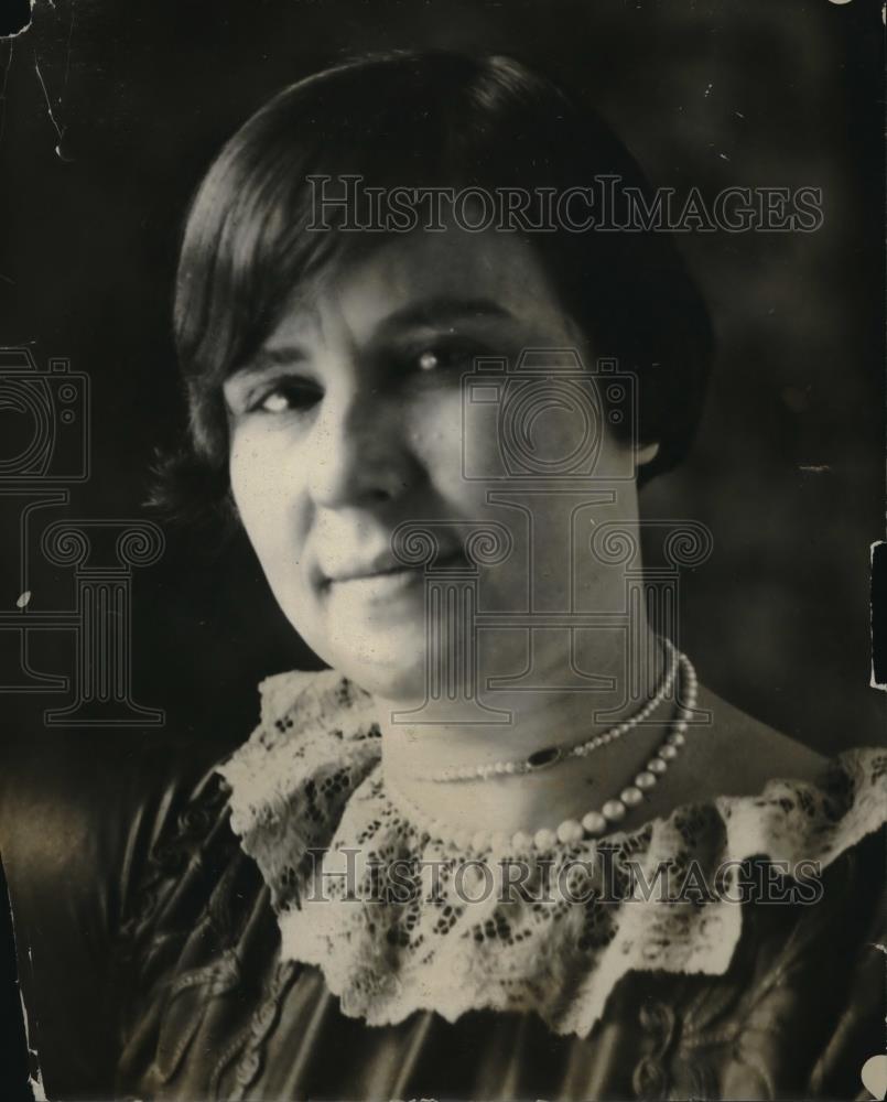 1925 Press Photo Mrs Josephine Luzio Donahey Guest Executive Mansion - Historic Images