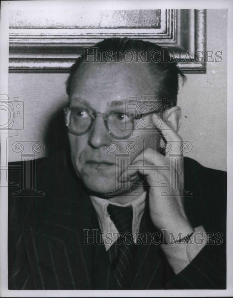 1954 Press Photo Otto Grotewchi of East germany - Historic Images