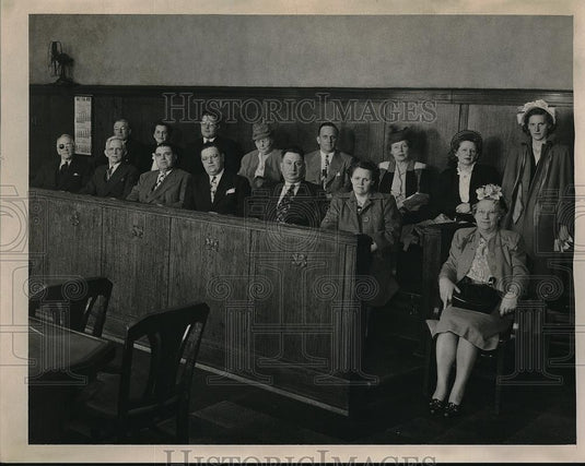 Press Photo Grand jury members - Historic Images