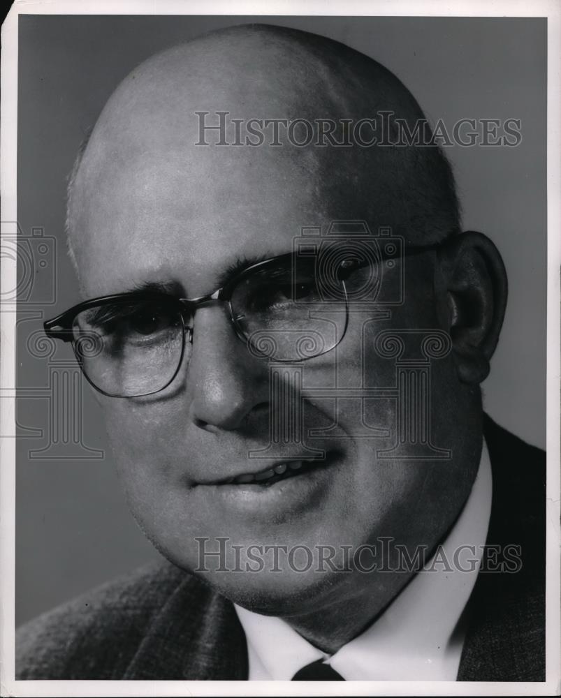1956 Press Photo George Dewey Clyde Republican Candidate Utah Governor - Historic Images