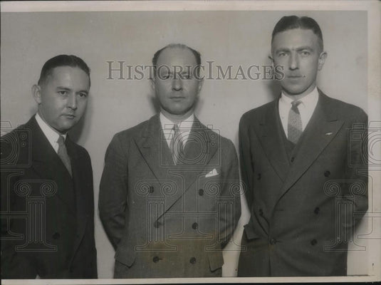 1936 Press Photo Col. Edgar S. Gorrell, Czar Air Transport Lines, W. Patterson - Historic Images