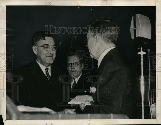 1939 Press Photo Pres of Christian College, India Sam Higginbottom, - Historic Images