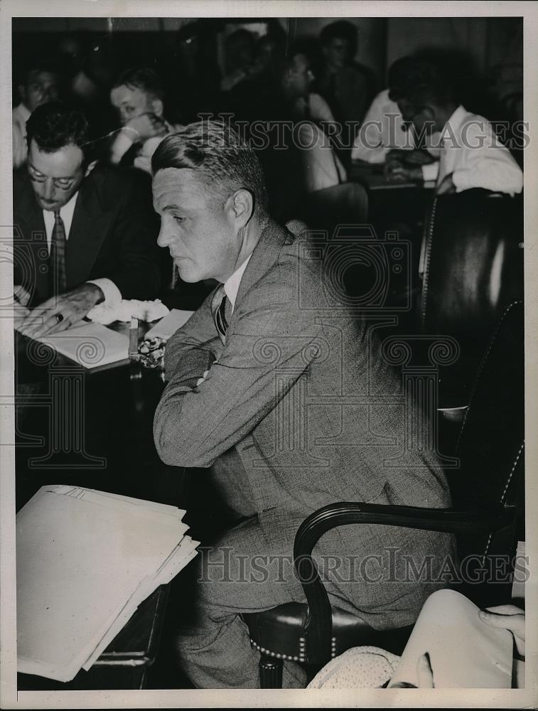 J S Allard Pres Curtiss Wright Corp Of NY At Senate Probe 1934 J s allard pres curtiss wright corp of ny at senate probe 1934