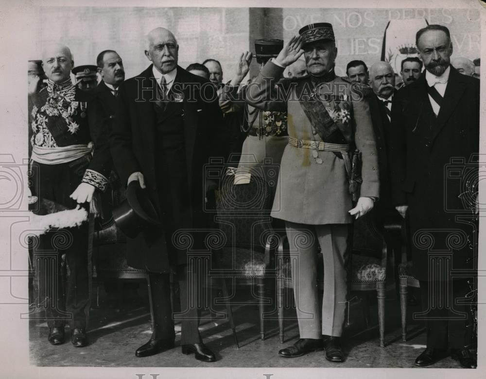 1930 Press Photo Duke of Connaught Marsah Foch - Historic Images