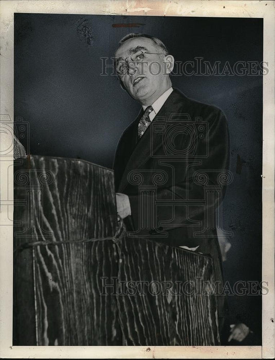 1939 Press Photo Joseph C. O'Mahoney, Journalist, Lawyer, Politician - Historic Images