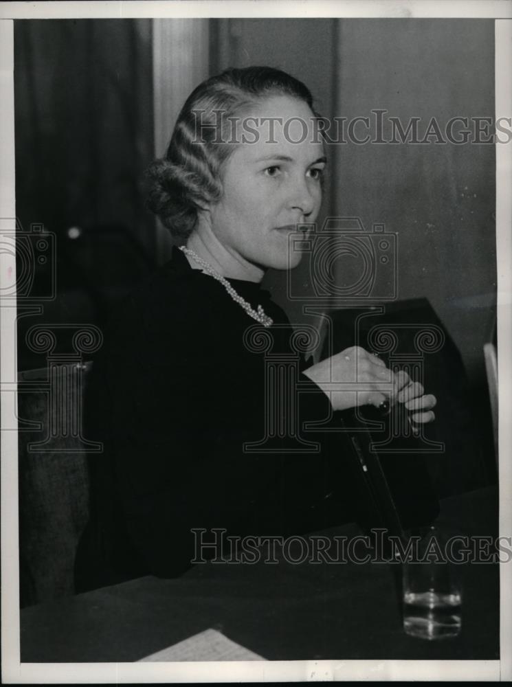 1938 Press Photo Mrs. John B. Dempsey, Director of Region Four - Historic Images