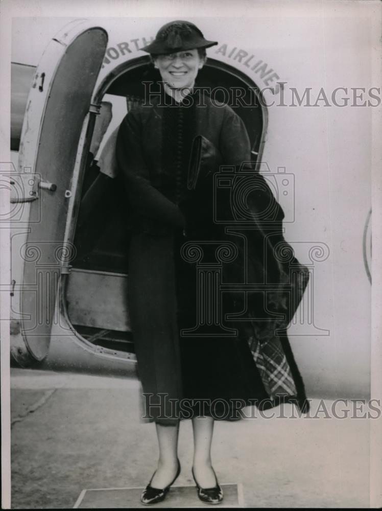 1935 Press Photo Miss Dolly Madison, VP of Young Republican Natl Committee - Historic Images