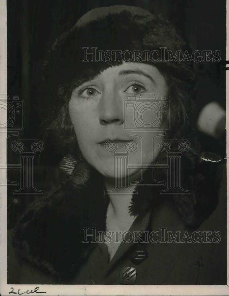 1926 Press Photo Mrs. Agnes Hunter - Historic Images