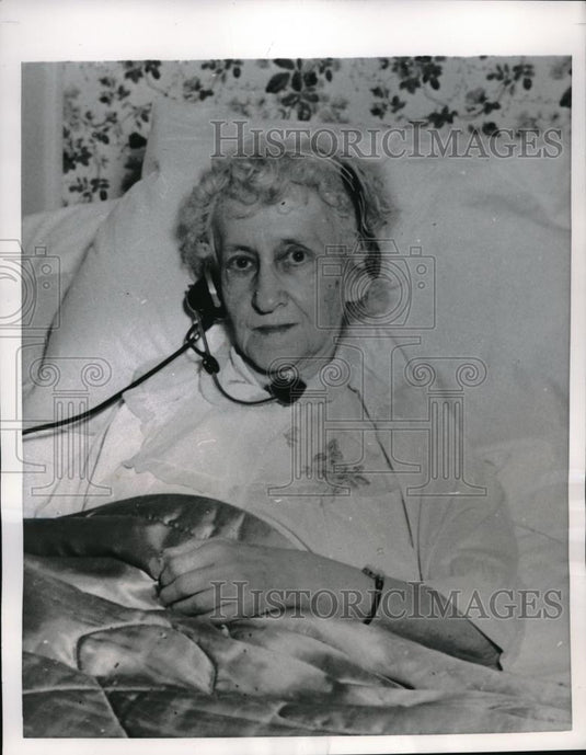 1956 Press Photo Mrs Alexander Anderson Evanston Illinois - Historic Images