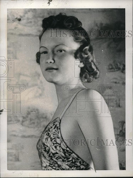 1939 Press Photo Prattsville,NY Mary Lou O'Hara, healthiest schoolgirl for 4-H - Historic Images