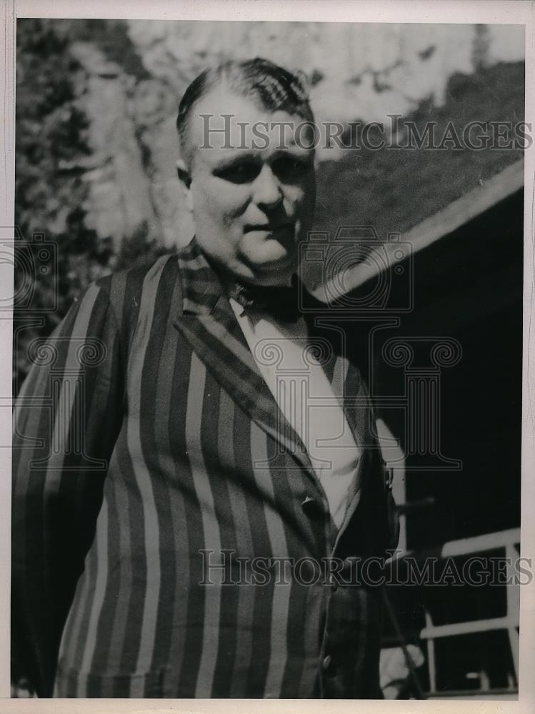 1938 Press Photo W.L. HollandG.B. delegate at Amer Council of Pacific Relations - Historic Images