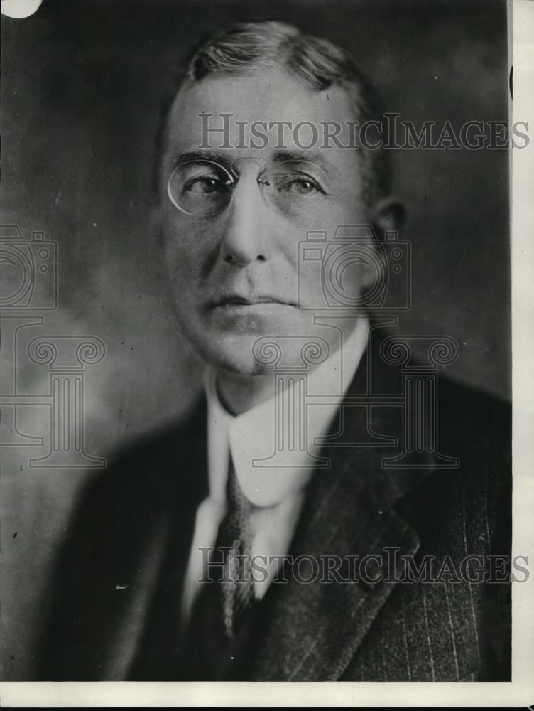 1929 Press Photo US Surgeon General, Hugh S Cumming - Historic Images