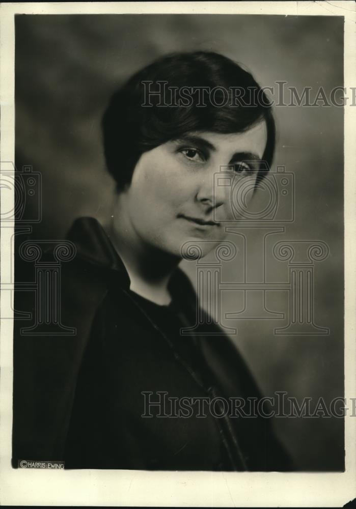 1922 Press Photo Dona Bertha Lutz Representing League For Intellectual - Historic Images