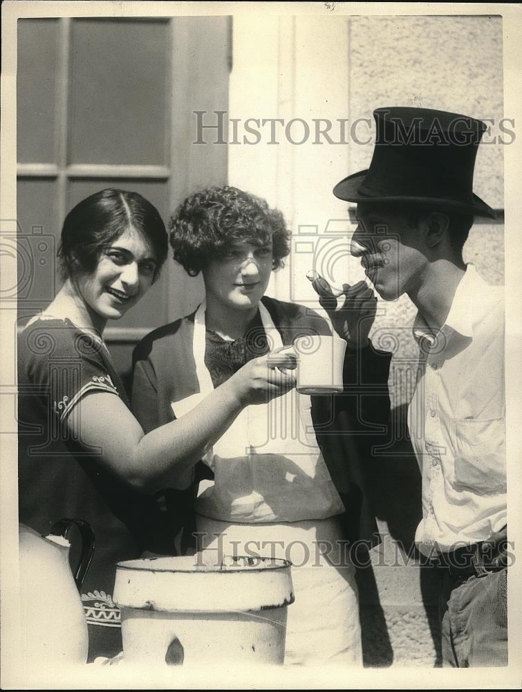 1926 Press Photo Uniov of Calif. students C Auspscher,M Brown, BOwie - Historic Images