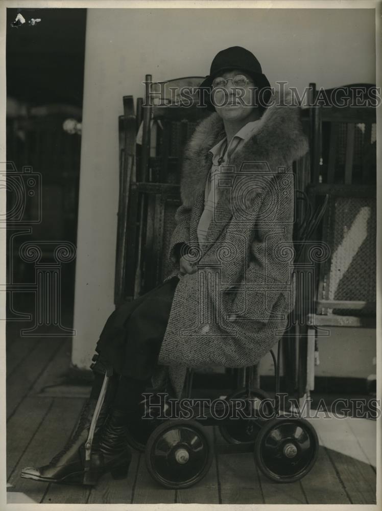 1929 Press Photo Miss Mabel Jewett Kansas City Missouri Woman Preacher - Historic Images