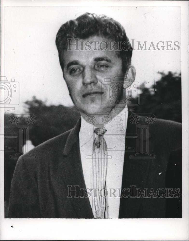 1956 Press Photo Aleksandr I. Zinchuk, First Secretary of Russian Embassy - Historic Images