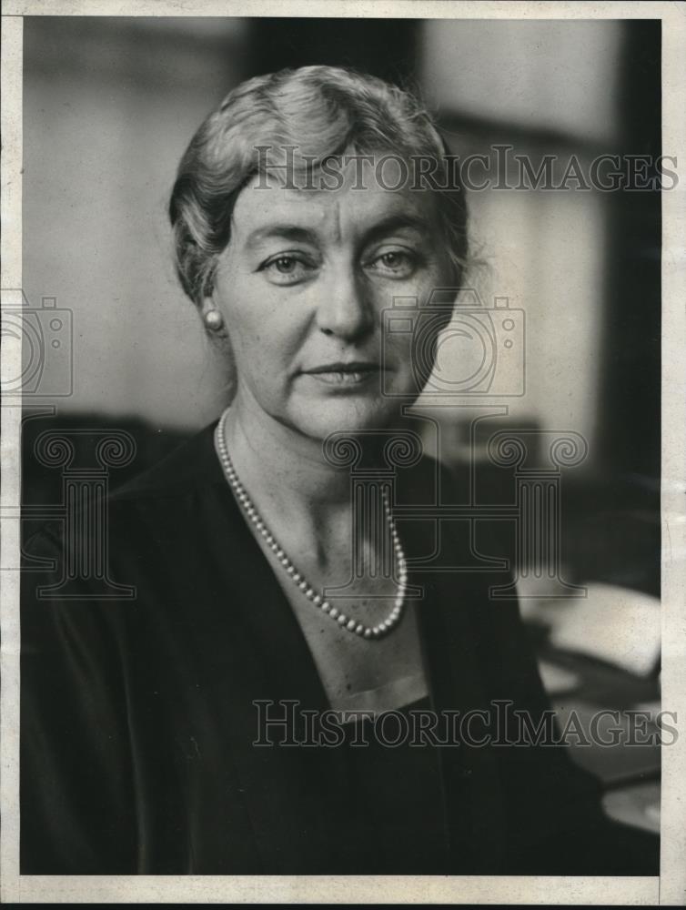 1929 Press Photo Annabel Matthews Internal Revenue Service Board Tax Appeal - Historic Images