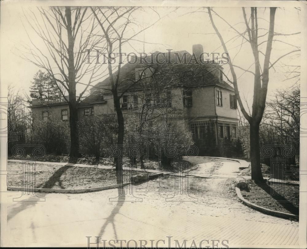 1929 Press Photo Morrow Home in Englewood, New Jersey - Historic Images