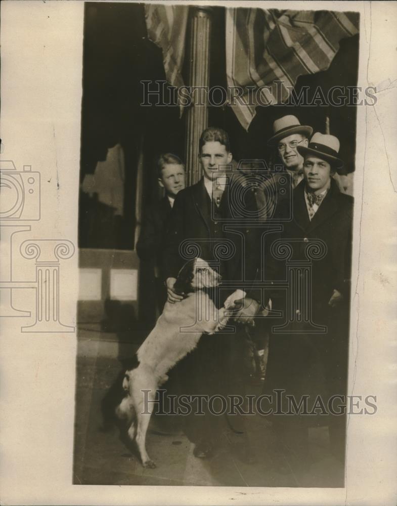 1929 Press Photo Bill Augustine, Larry West, John Wreland, &amp; Benton Dales - Historic Images