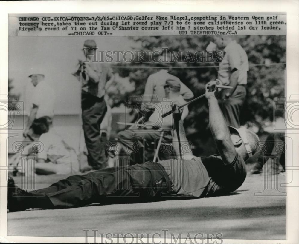 1965 Press Photo Skee Riegel, Western Open Golf Tournament, Chicago - nes05053 - Historic Images