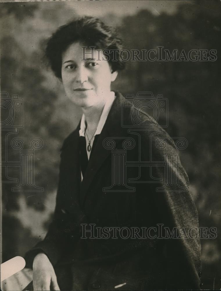 1920 Press Photo Ms Gertude Cogin, Girls Work Secretary of the Centinial Board - Historic Images