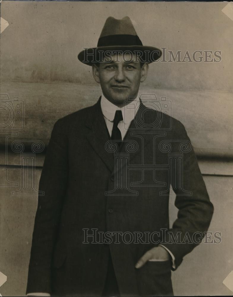 1920 Press Photo Mayor of Medicine Hat, Canada Mel Brown - neb63796 - Historic Images