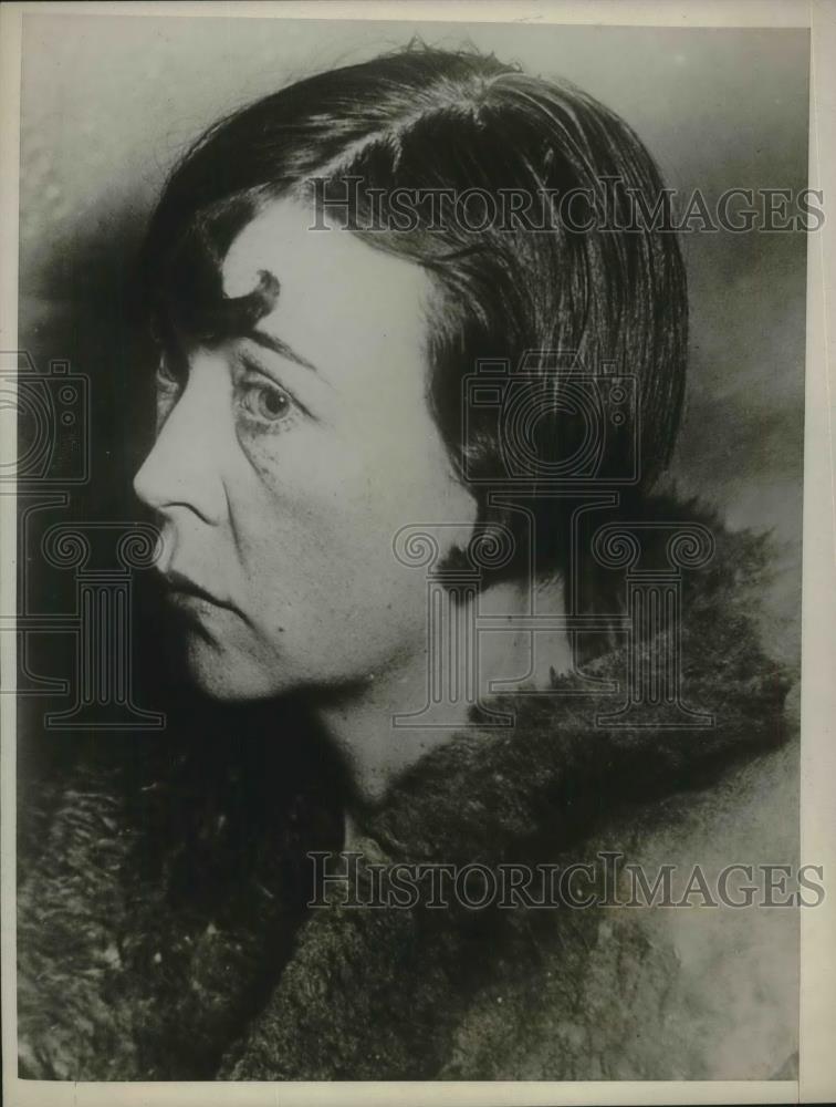 1925 Press Photo Pearl Anderson, held in L.A. Jail on suspicion Mail Robbery. - Historic Images