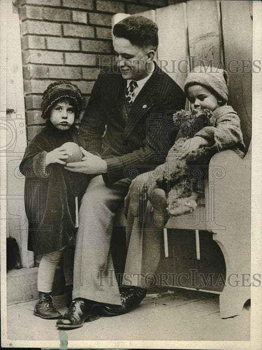 1923 Press Photo Harmon Morris, Univ of Cinncinati, Mildred,Rich Chenowith - Historic Images