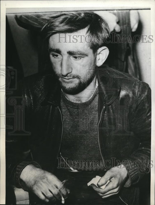 1940 Press Photo Seattle, Wash. Denzel Davis, in custody for mom's murder - Historic Images