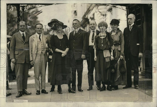 1921 Press Photo Members of the National Council on the Limitation of Armaments - Historic Images