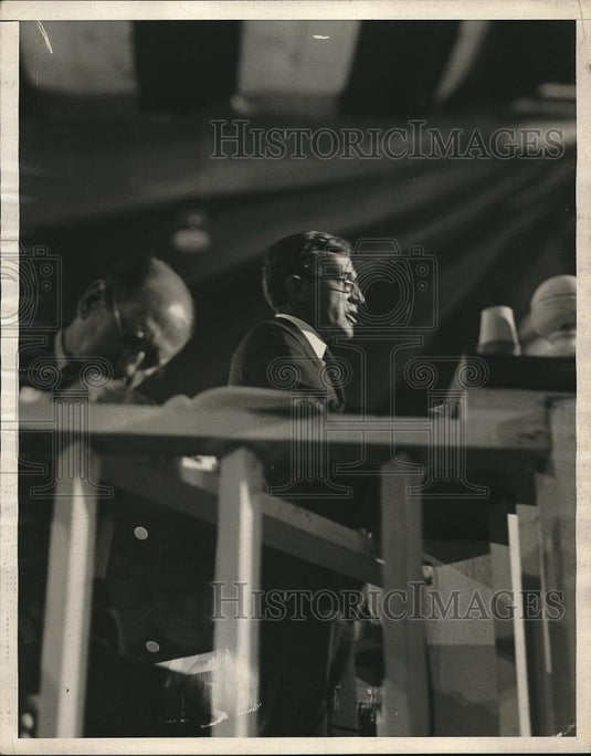 1924 Press Photo Cleveland, Ohio Sec of War N.D. Baker - Historic Images