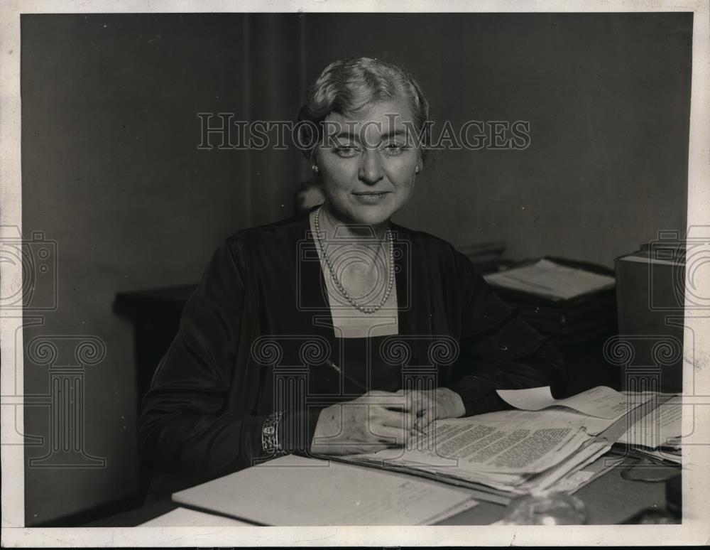 1929 Press Photo Annabel Mathews recently appointed to be a member of the - Historic Images