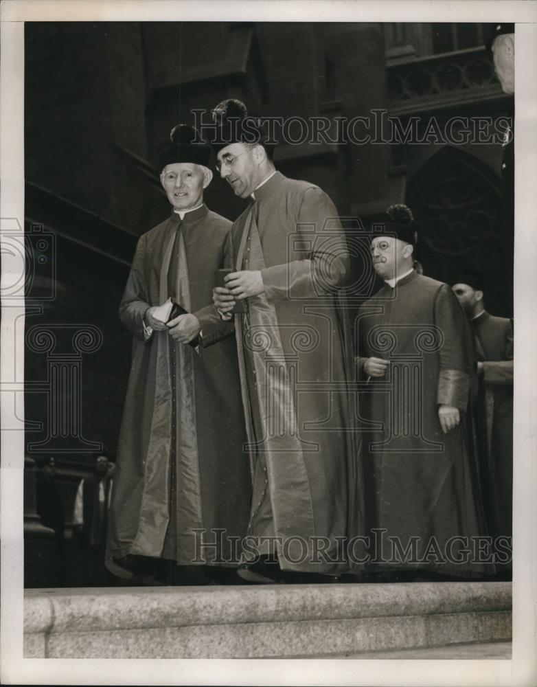 1939 Press Photo Rt Rev Bertram Dolan,Most Rev Frank Thill - neb61437 - Historic Images