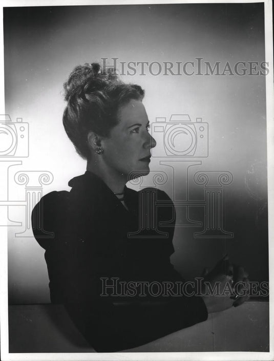 1948 Press Photo Mrs. Harry Goetz - neb64365 - Historic Images