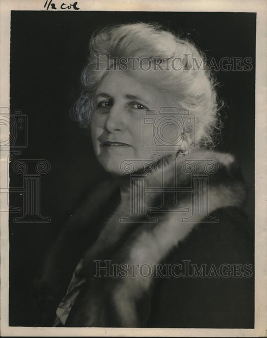 1937 Press Photo Mrs. Florence Mahon - neb63524 - Historic Images