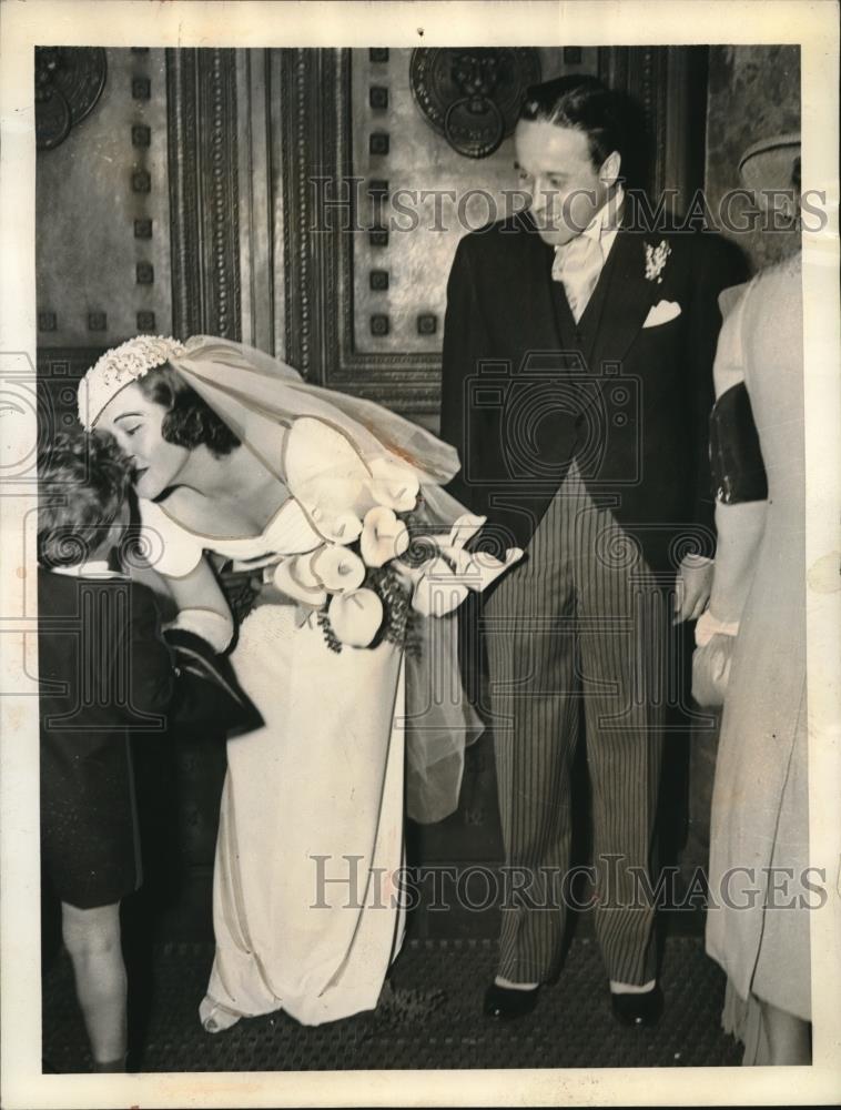 1938 Press Photo St Bartholomew Church Donald Haggerty Wedding - neb61497 - Historic Images