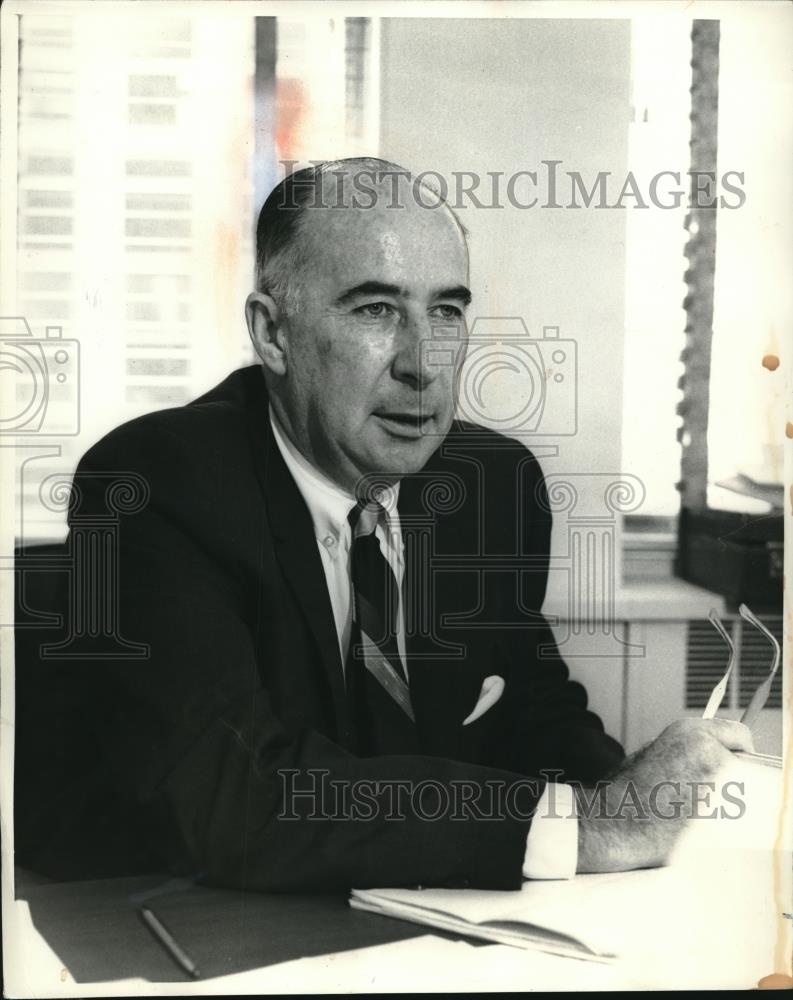 1968 Press Photo Mr John N. Mitchell, Natl Campaign Manager - neb66045 - Historic Images